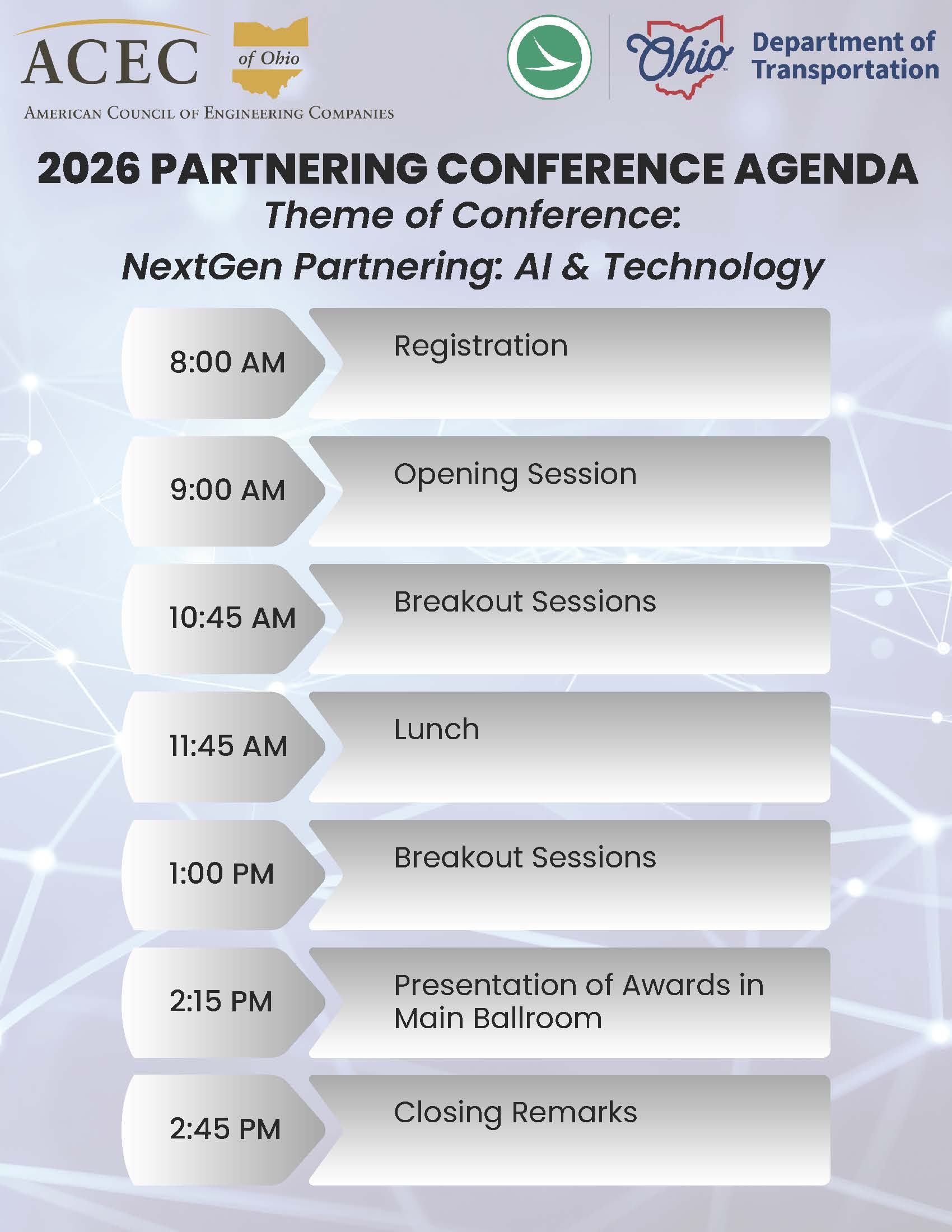 Partnering Conference Program Page 1