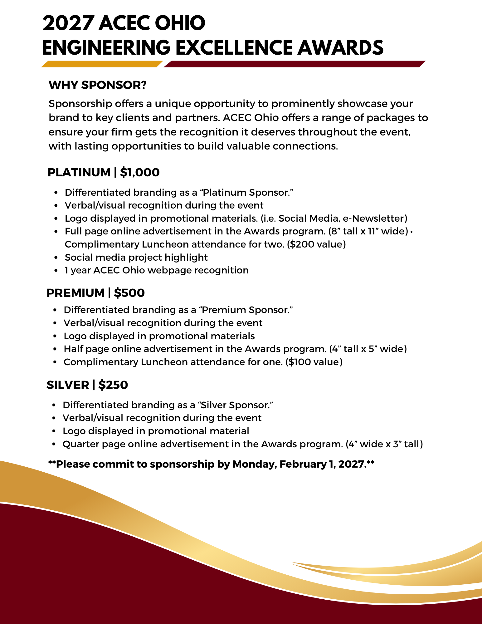 2027 Eea Sponsorship Opportunities